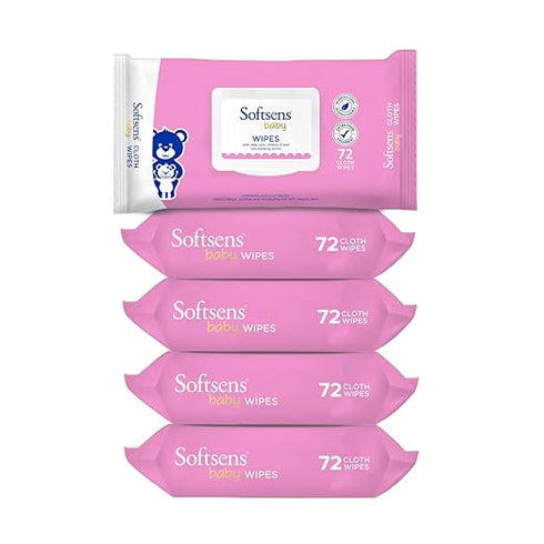 Softsens Baby Gentle Cloth Wipes